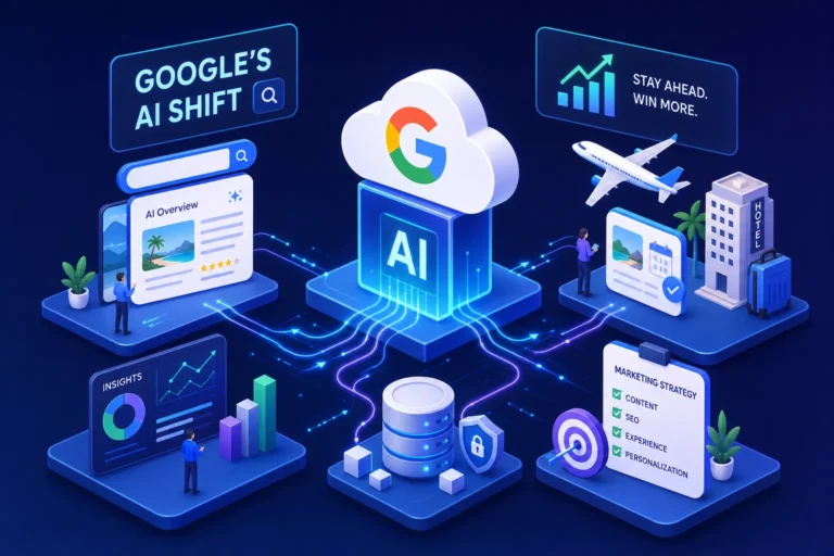 Google AI Shift: What Travel Marketers Must Do Now