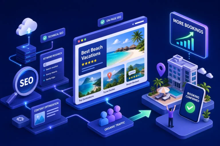 Travel SEO Strategy to Drive Direct Bookings that Convert