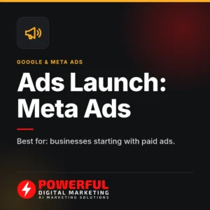 Ads Launch: Meta Ads – yearly - Powerful Digital Marketing