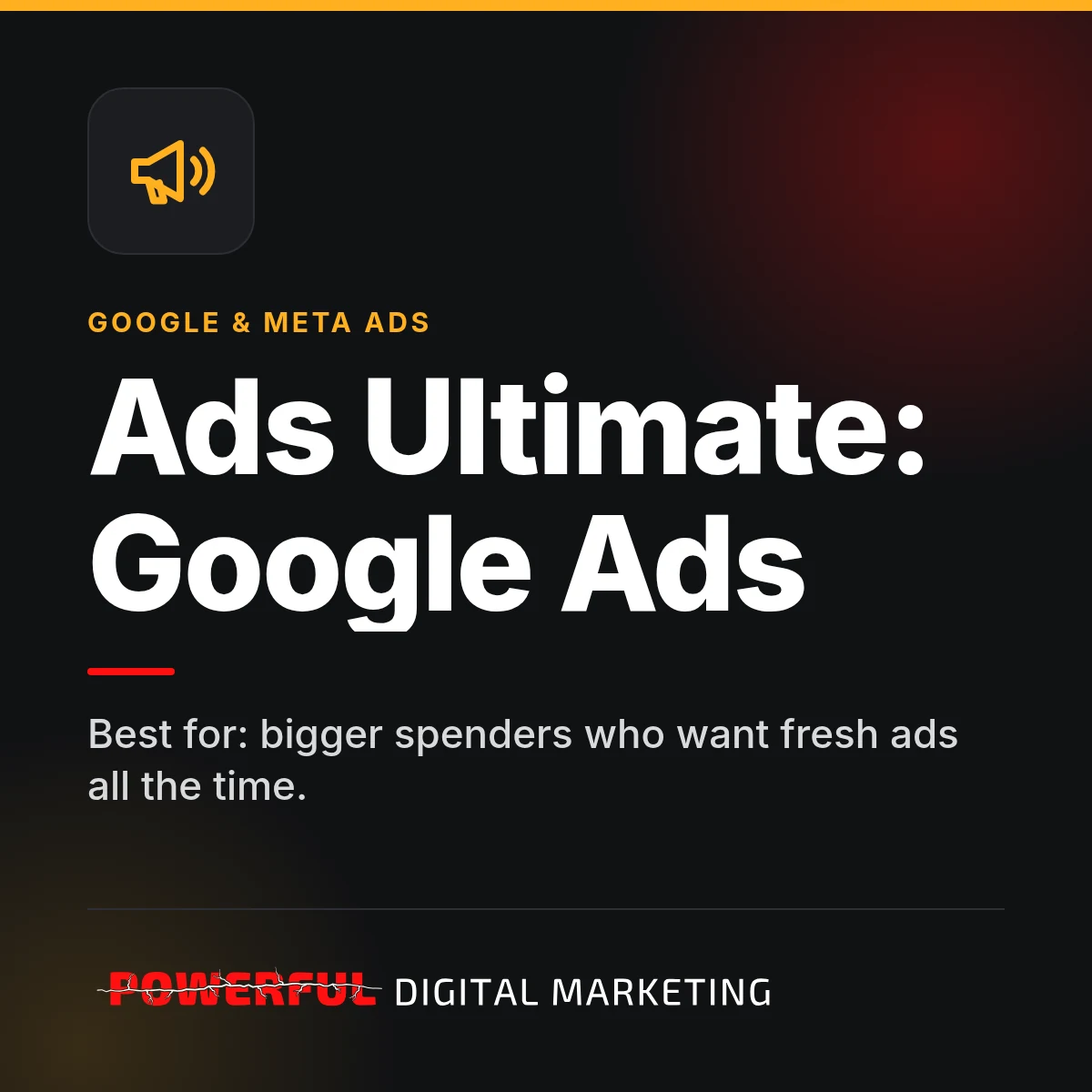 Ads Ultimate: Google Ads – yearly - Powerful Digital Marketing