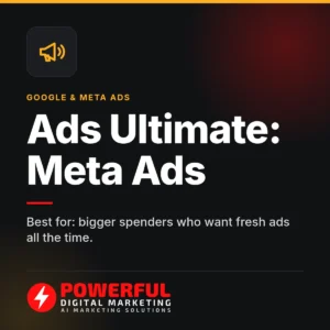 Ads Ultimate: Meta Ads – yearly - Powerful Digital Marketing