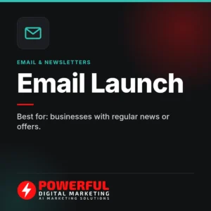 Email Launch – Powerful Digital Marketing