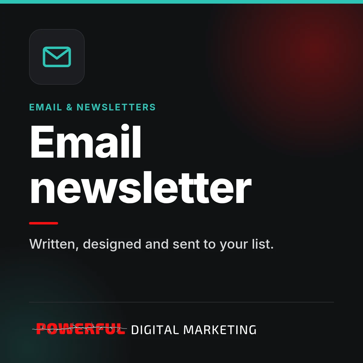 Email newsletter – Powerful Digital Marketing
