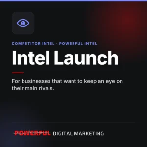 Intel Launch – Powerful Digital Marketing