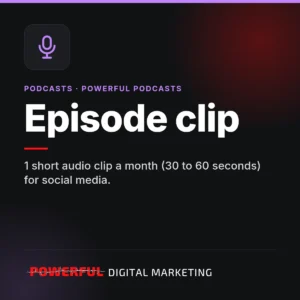 Episode clip – Powerful Digital Marketing