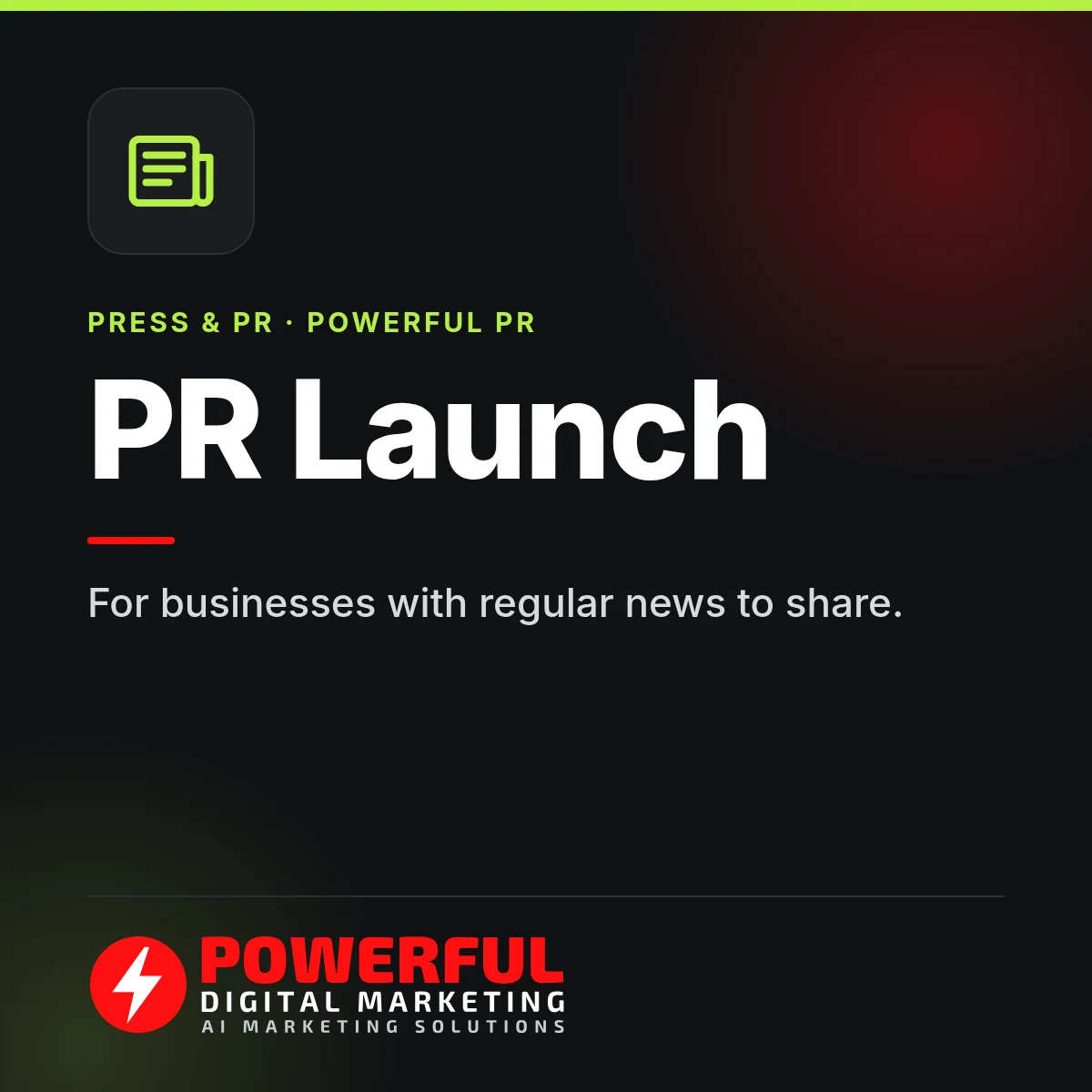 PR Launch – Powerful Digital Marketing