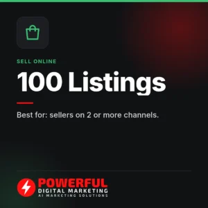 100 Listings – Powerful Digital Marketing