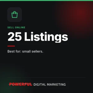 25 Listings – Powerful Digital Marketing