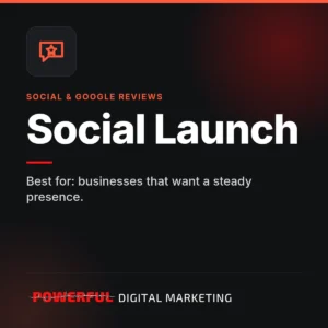 Social Launch – Powerful Digital Marketing
