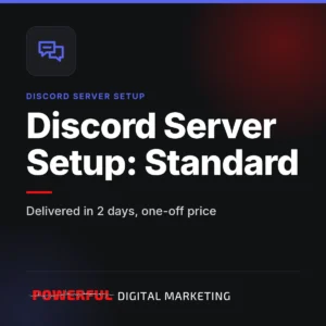 Discord Server Setup Standard product card