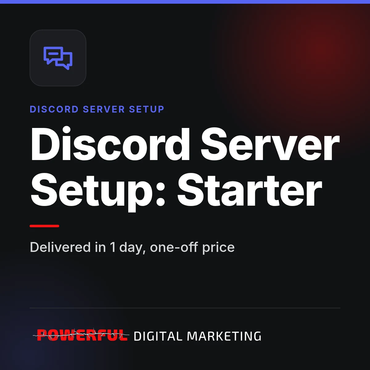 Discord Server Setup Starter product card