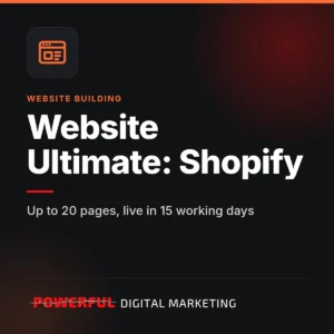 Website Ultimate: Shopify product card