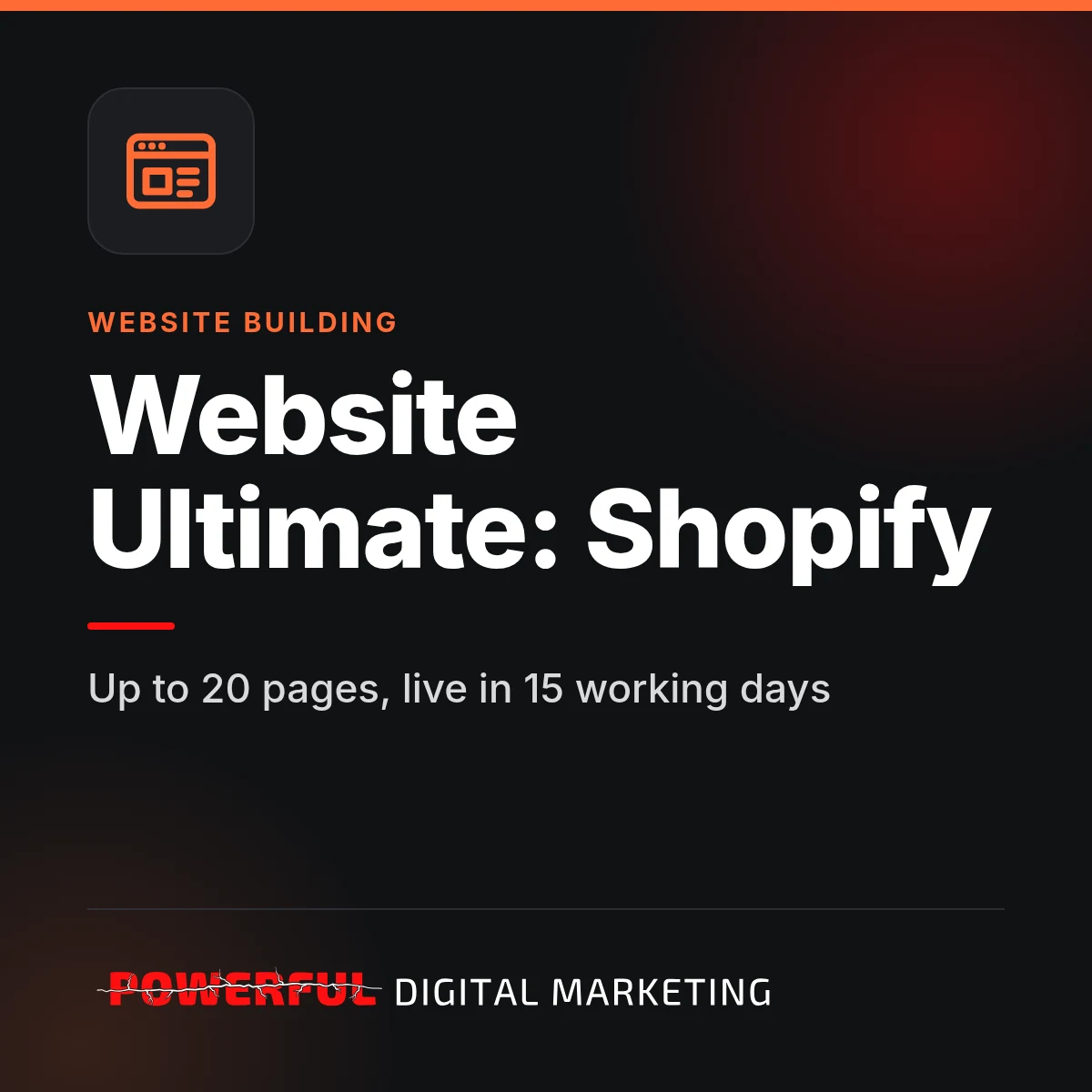 Website Ultimate: Shopify product card