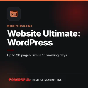 Website Ultimate: WordPress product card